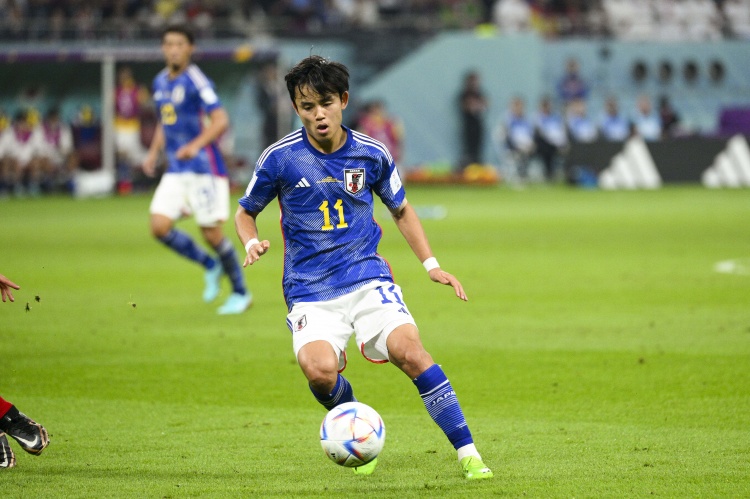 电竞世界杯-久保建英:8号球衣比想象中更合适 本届世界杯有更充分备战时间
